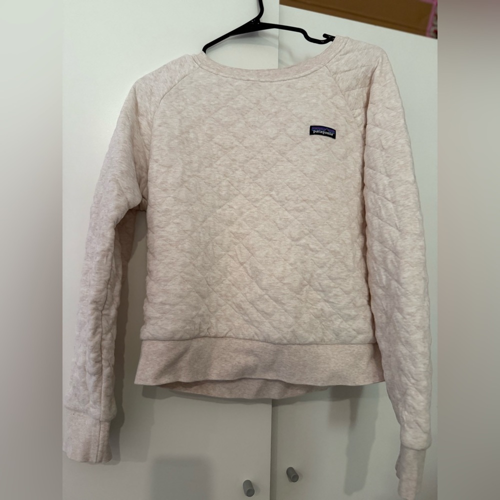 Patagonia Organic Cotton Quilted Top - Cream